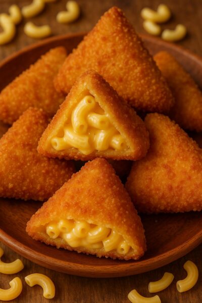 Mac'n cheese trijstūrīši